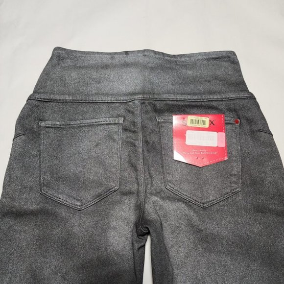 Spanx NWT Gray Pewter High Rise Pull On Denim Solace Leggings - Picture 3 of 5